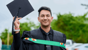 Hard work propels high-achieving graduate, Mr Jadin Dayanund, into aerospace engineering research.