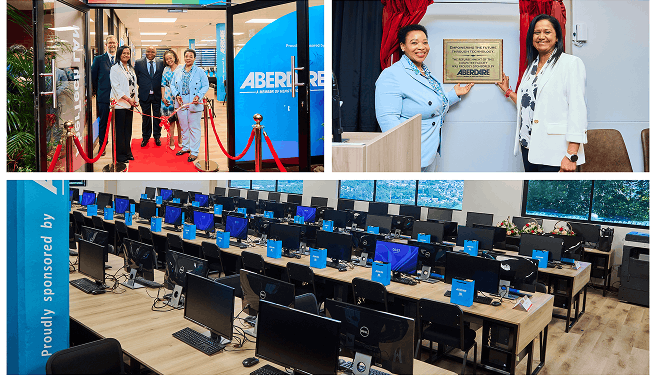 Highlights from the launch of the R2.2 million refurbished AberTech LAN.